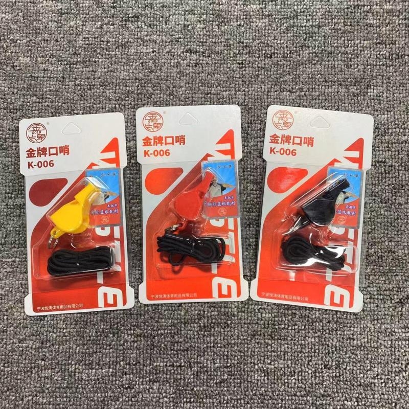 Свирка GOLD K-006 за спортове, ABS материал, модел K-006, съдия свирка, подходяща за открити спортове и игри с топка