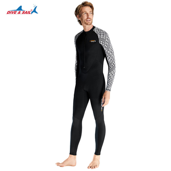 Unisex neoprenski kostim s dugim rukavima, jednofasni, brzo se suši, UV zaštita