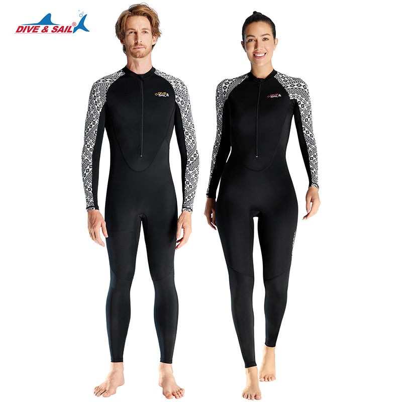 Unisex neoprenski kostim s dugim rukavima, jednofasni, brzo se suši, UV zaštita
