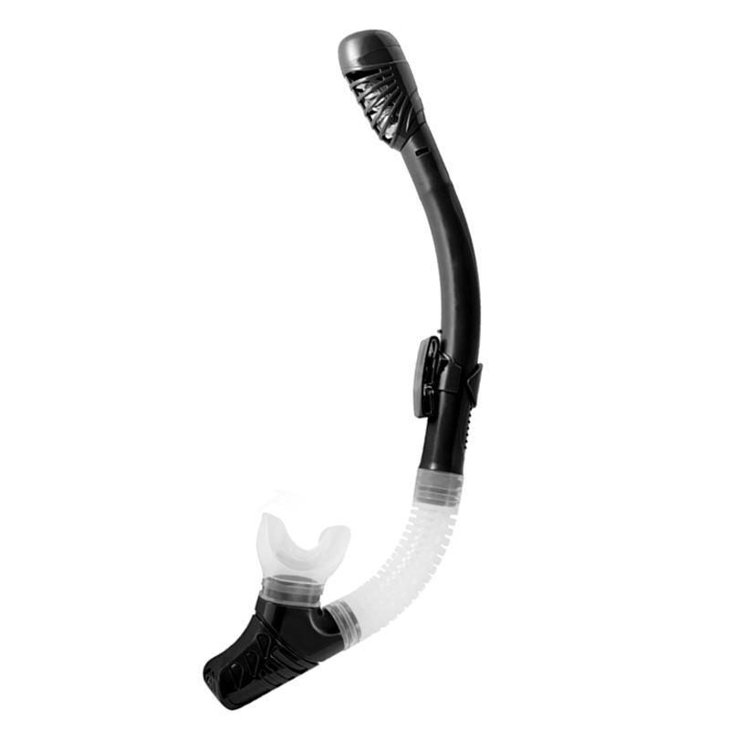 Snorkel s potpunim suhim vrhom za odrasle, tekući silikon + PC, OEM Shenzhen
