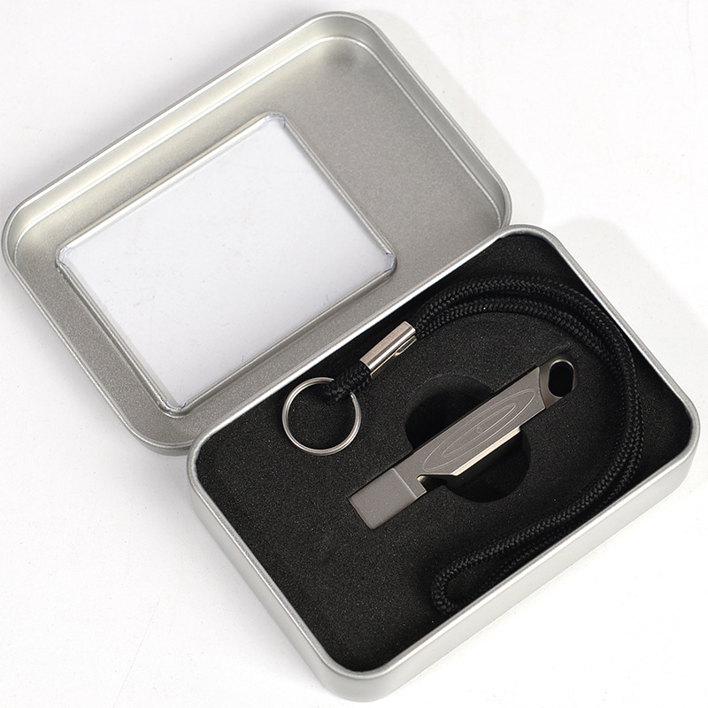 Свирка от чист титаний с единична тръба — за тичане, фитнес и здравословен масаж