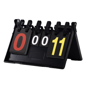 Műanyagból készült, vízálló asztali pontozó tábla, multifunkcionális, oldalak cserélő funkcióval, kosárlabda, futball, tenisz, tollaslabda, asztalitenisz és röplabda számára