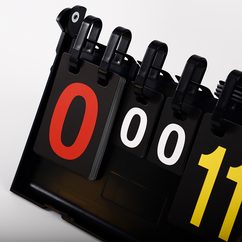 Műanyagból készült, vízálló asztali pontozó tábla, multifunkcionális, oldalak cserélő funkcióval, kosárlabda, futball, tenisz, tollaslabda, asztalitenisz és röplabda számára