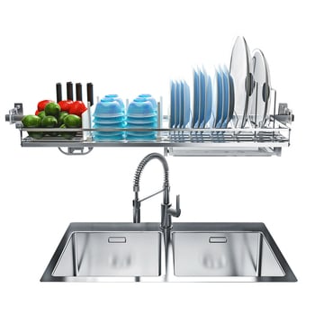 Рафт за отцеждане на съдове — Nana; неръждаема стомана; Dongguan; Импорт: Не