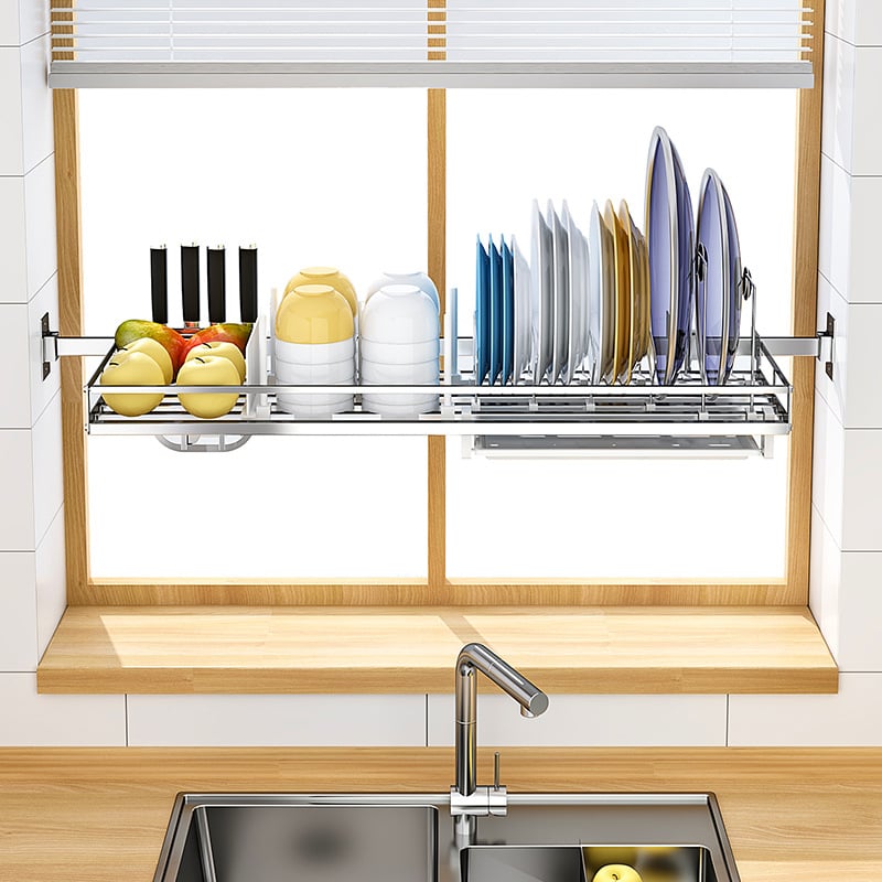 Рафт за отцеждане на съдове — Nana; неръждаема стомана; Dongguan; Импорт: Не