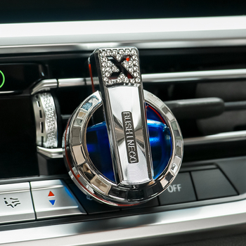 Clip pentru ventilația mașinii, parfum auto cu aromă de lămâie și ton marin, 10–20 ml, durează peste 90 de zile, material plastic și sticlă