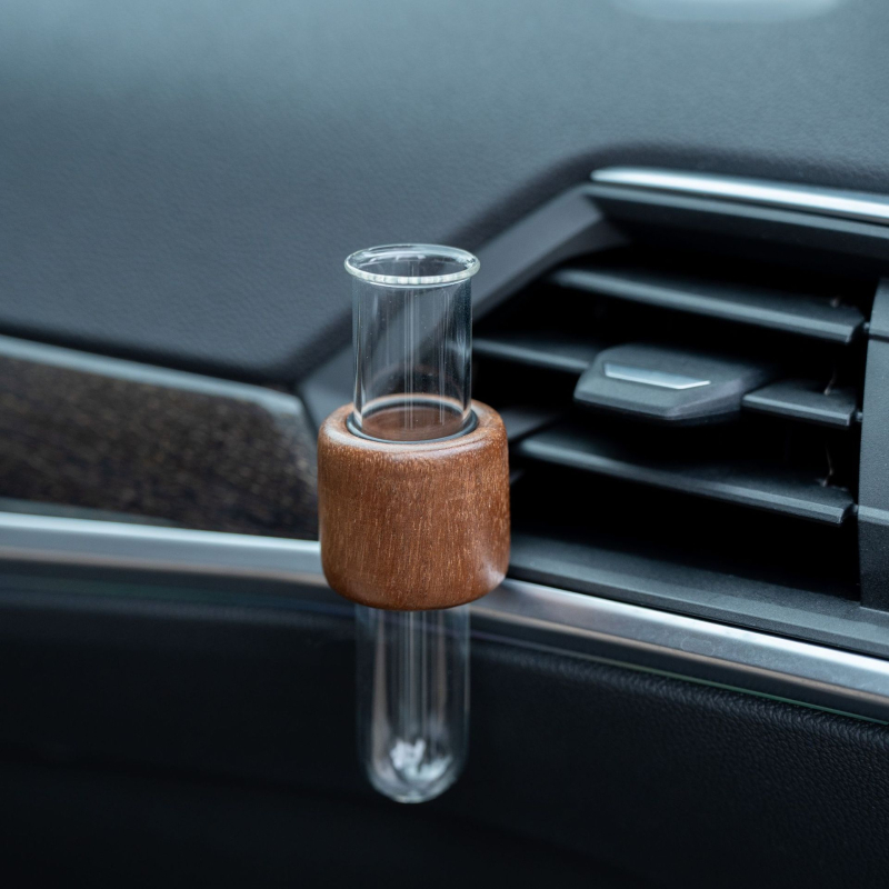 Vaza za izlaz zraka automobila – drvena, hidroponski sustav, središnja konzola, aromaterapija, retro stil