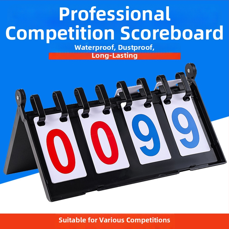 ABS skóreboard, 22 kusov v balení, pre scoreboard a náhradné karty/taktickú dosku, na rôzne športy