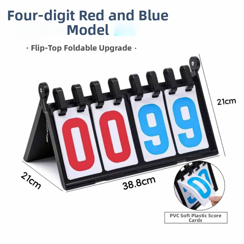 ABS skóreboard, 22 kusov v balení, pre scoreboard a náhradné karty/taktickú dosku, na rôzne športy