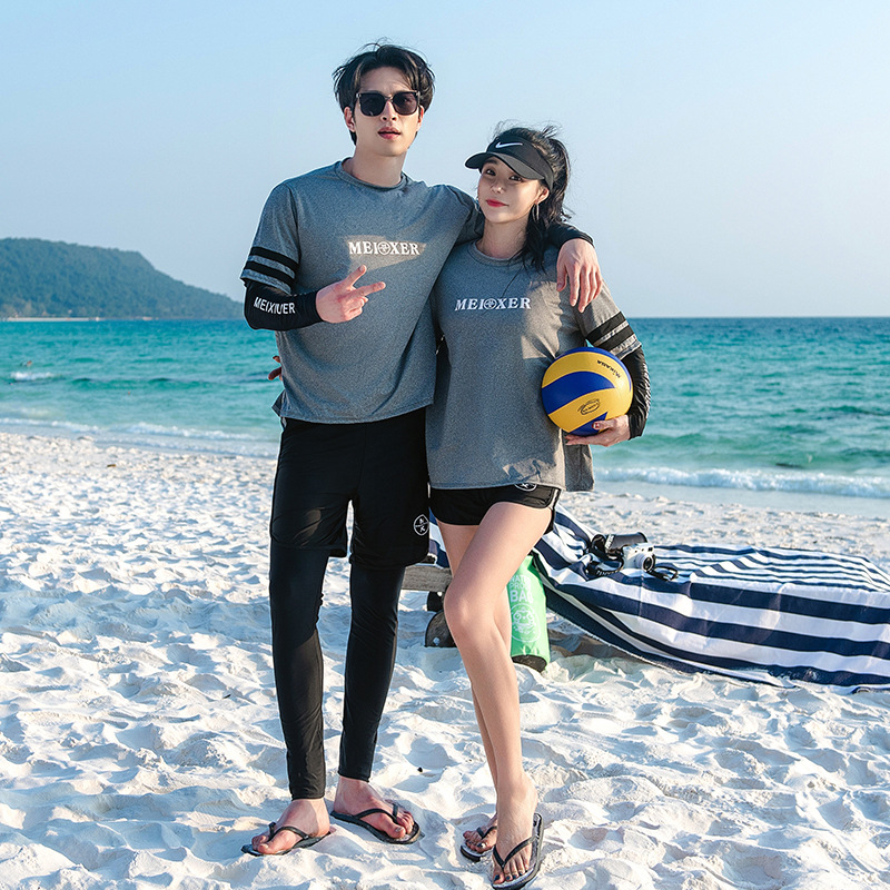 Dvodijelni wetsuit za ronjenje i snorkeling s dugim rukavima i nogavicama, UV zaštita, prednji zatvarač, unisex, za odrasle