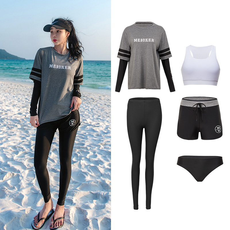 Dvodijelni wetsuit za ronjenje i snorkeling s dugim rukavima i nogavicama, UV zaštita, prednji zatvarač, unisex, za odrasle
