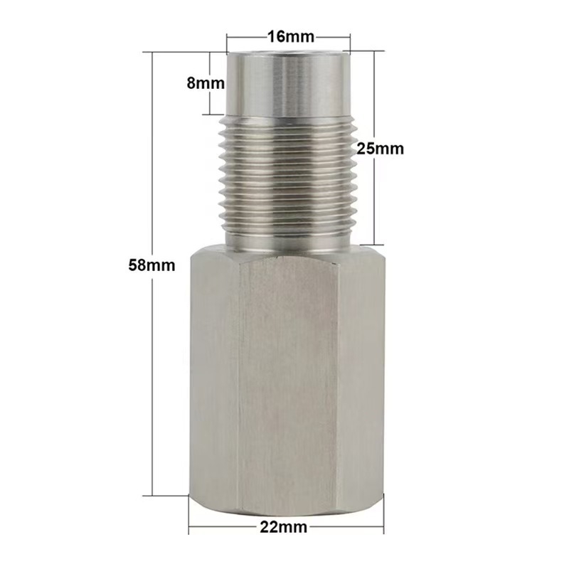 Oxigén-szenzor bővítő csatlakozó M18×1.5 menet; mérési tartomány 58; mérési pontosság 0.1; alkalmazás: üzemanyag-tank