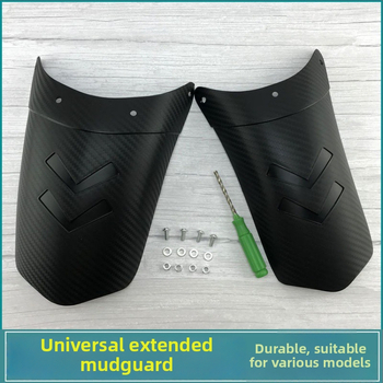 Predný blatník pre elektrický motocykel, kompatibilný s manuálnou prevodovkou, generický materiál