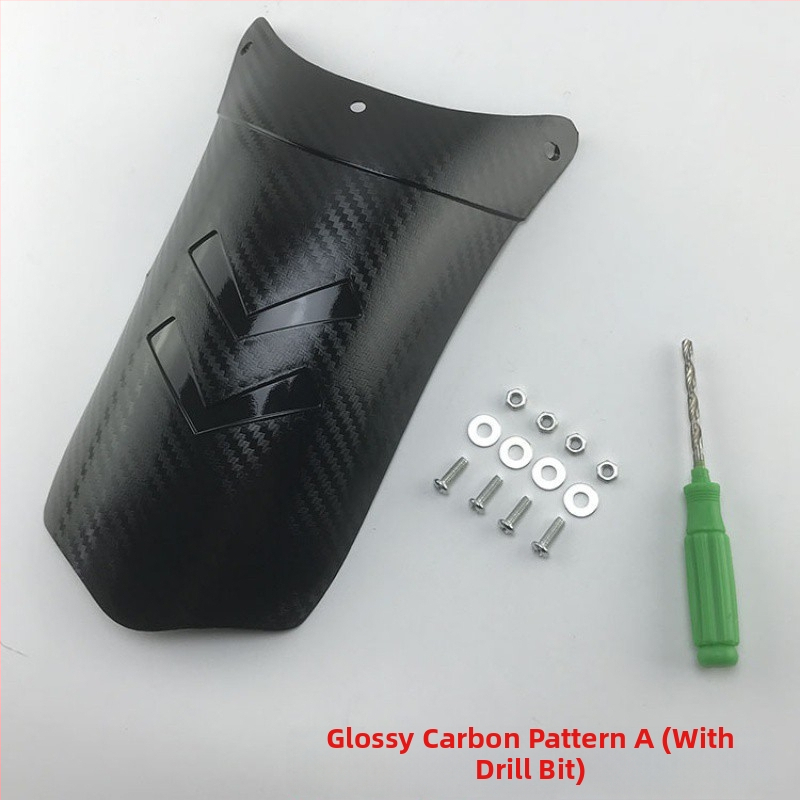 Predný blatník pre elektrický motocykel, kompatibilný s manuálnou prevodovkou, generický materiál