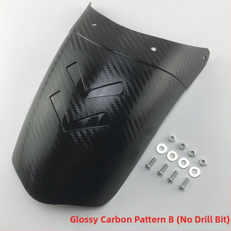 Predný blatník pre elektrický motocykel, kompatibilný s manuálnou prevodovkou, generický materiál