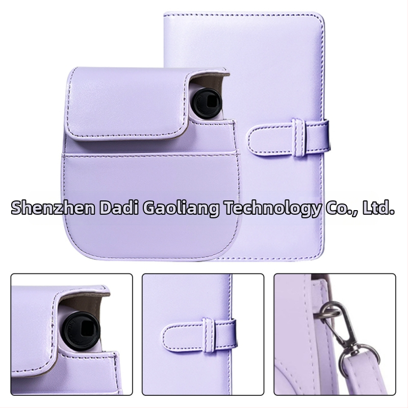 Polaroid Mini 12/11 príslušenstvo set s taškou na fotoaparát, 108-stranovým fotoalbumom a doplnkami na nálepky a rámy na fotky | Model mini12 | Uvedenie 2023 | Značka Neutral