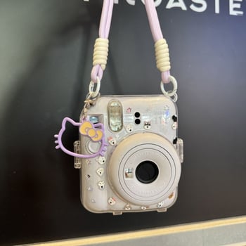 Carcasă pentru cameră Corduroy, stil rucsac pentru Mini12 Instax/Polaroid, geantă foto
