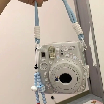 Geantă pentru cameră Instax Mini8/9, Material Corduroy, Stil Geantă de mână, Geantă de fotografie