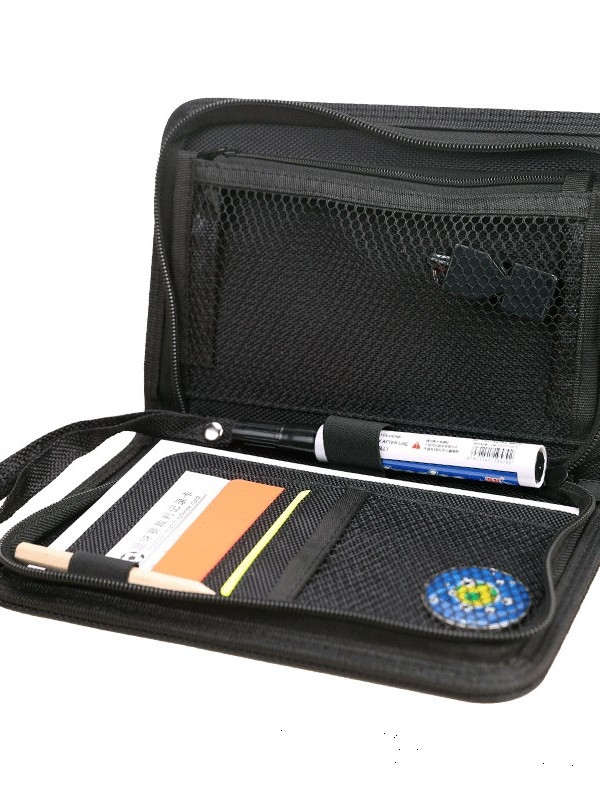 Set torbe sudije s crvenim i žutim karticama, zviždaljka, papir za označavanje i marker — Oxford platno, prilagodljivo, Saiaoty brend, oprema za nogometnu trening