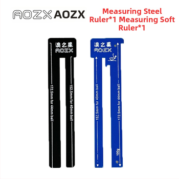 Kovový merač výšky siete pre stolný tenis a hrúbky gumy