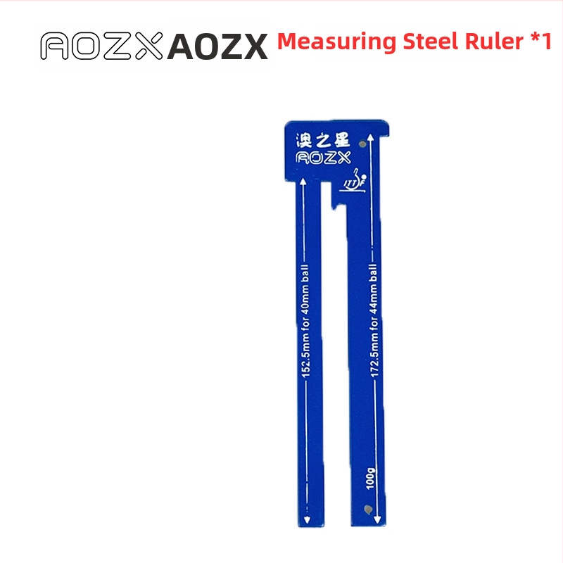 Kovový merač výšky siete pre stolný tenis a hrúbky gumy