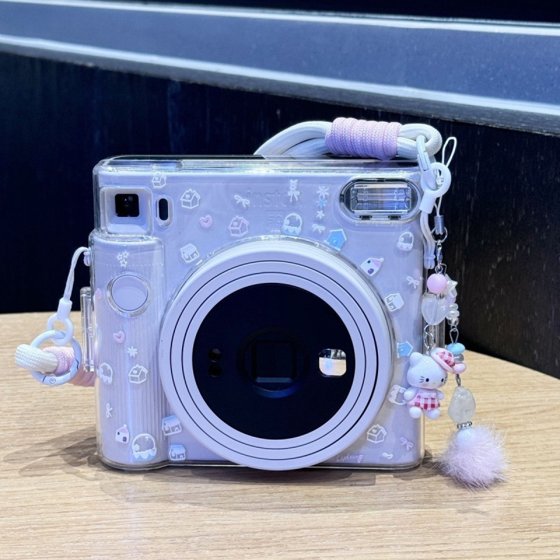 Geantă pentru cameră Instax SQ1 – Corduroy, curea cu aer, unisex, fără căptușeală