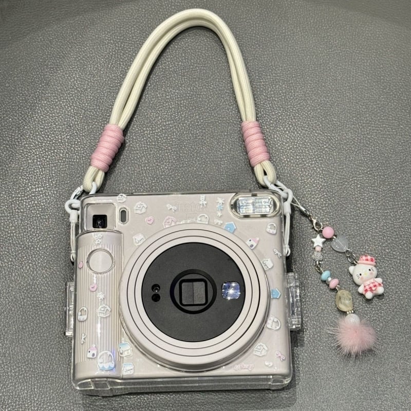 Geantă pentru cameră Instax SQ1 – Corduroy, curea cu aer, unisex, fără căptușeală