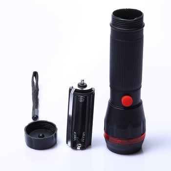 Vanjska LED baterijska svjetiljka, 3W, 3000mAh baterija, plastično kućište, 360° rotacija, domet 100–200 m