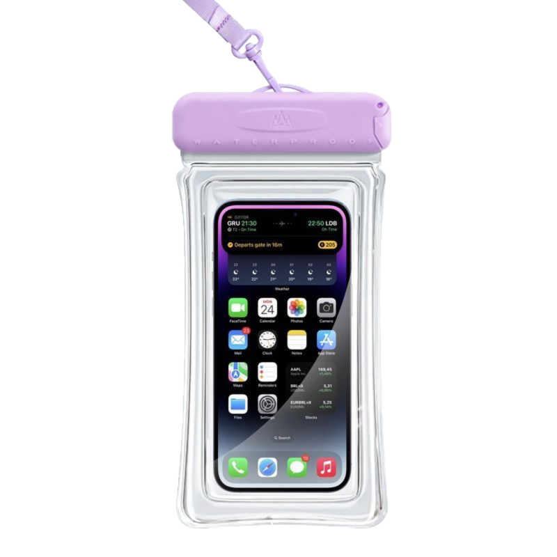 TPU vodootporna torbica za telefon, prozorna i osjetljiva na dodir, pogodna za ronjenje, plažu i kampiranje