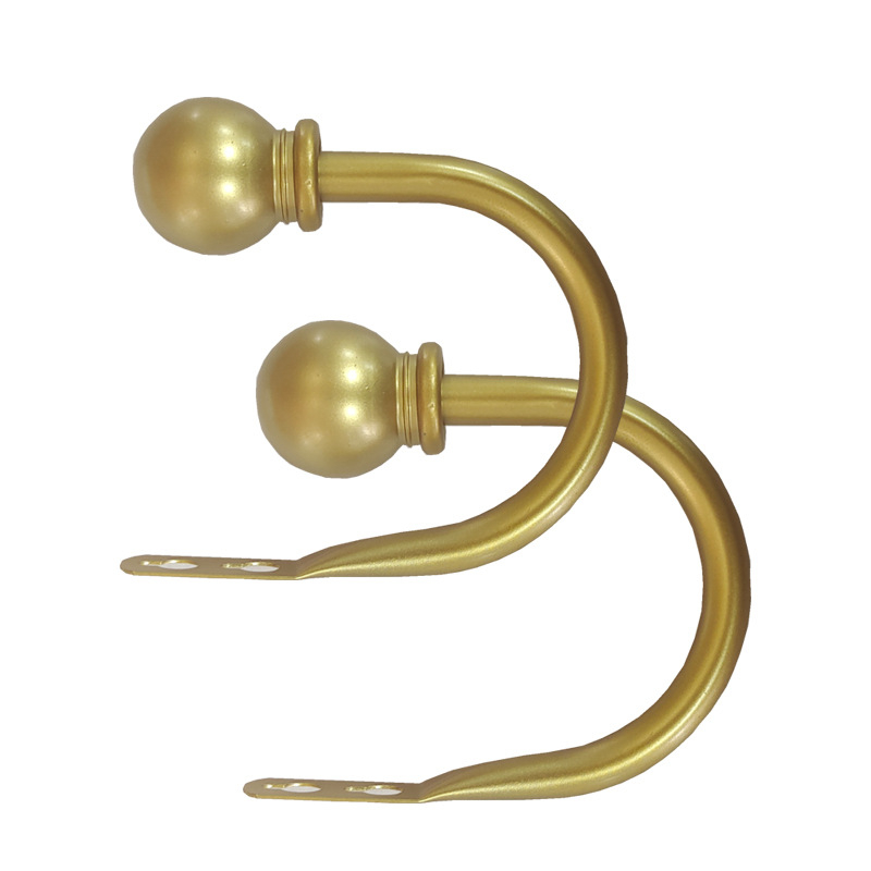 Ball U‑ alakú függönykampó – Vasból, Modell 04-100-0015/16/17/68/207/18/19/22/21/20, Függesztési típus: lógó, Márka The beauty of richness