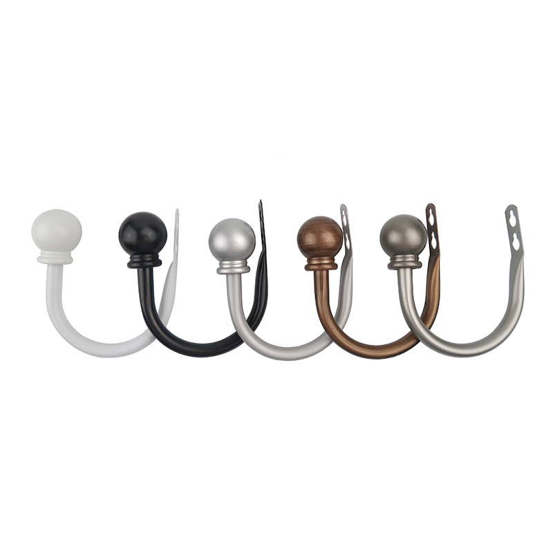 Ball U‑ alakú függönykampó – Vasból, Modell 04-100-0015/16/17/68/207/18/19/22/21/20, Függesztési típus: lógó, Márka The beauty of richness