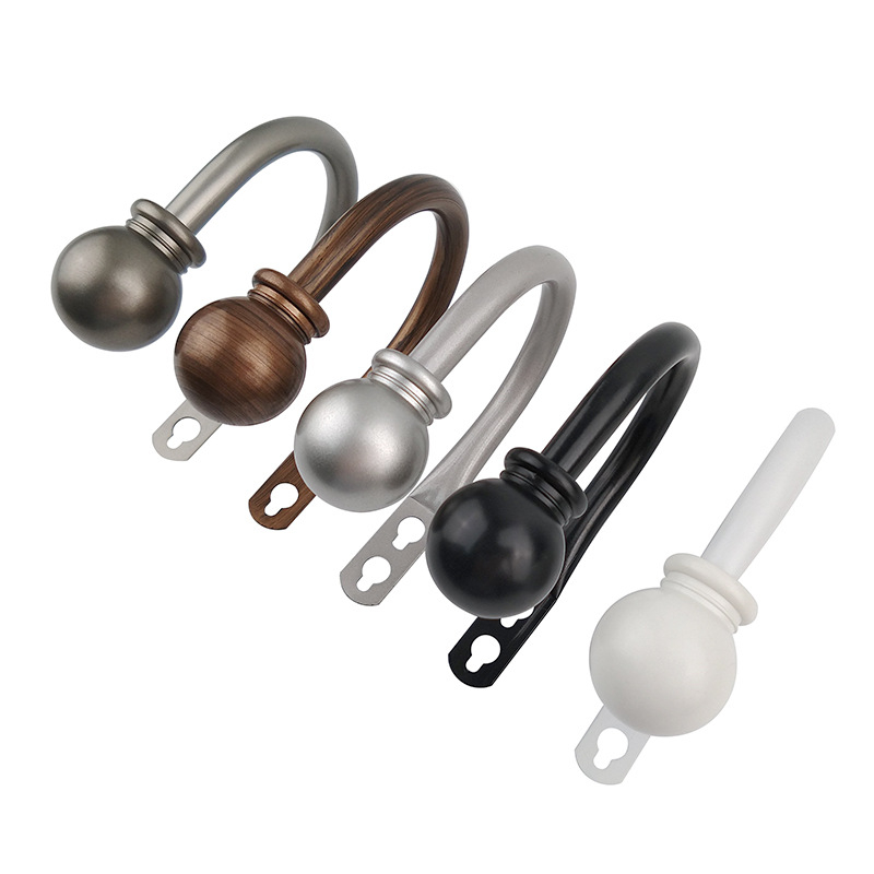 Ball U‑ alakú függönykampó – Vasból, Modell 04-100-0015/16/17/68/207/18/19/22/21/20, Függesztési típus: lógó, Márka The beauty of richness