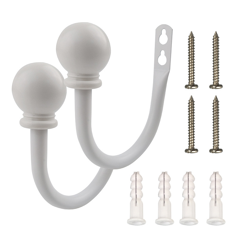 Ball U‑ alakú függönykampó – Vasból, Modell 04-100-0015/16/17/68/207/18/19/22/21/20, Függesztési típus: lógó, Márka The beauty of richness