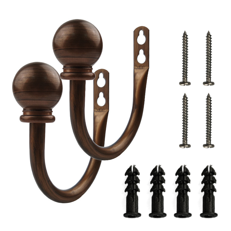 Ball U‑ alakú függönykampó – Vasból, Modell 04-100-0015/16/17/68/207/18/19/22/21/20, Függesztési típus: lógó, Márka The beauty of richness