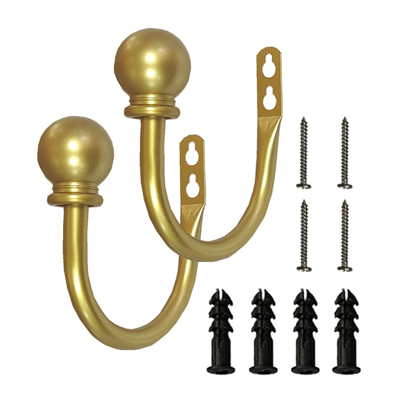 Ball U‑ alakú függönykampó – Vasból, Modell 04-100-0015/16/17/68/207/18/19/22/21/20, Függesztési típus: lógó, Márka The beauty of richness