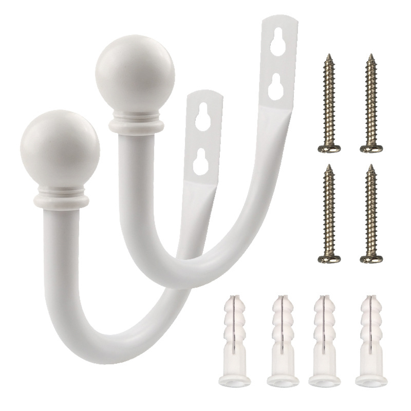 Ball U‑ alakú függönykampó – Vasból, Modell 04-100-0015/16/17/68/207/18/19/22/21/20, Függesztési típus: lógó, Márka The beauty of richness