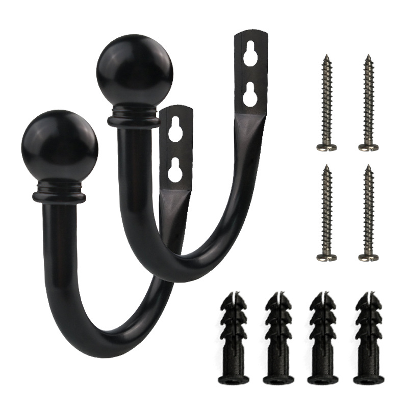 Ball U‑ alakú függönykampó – Vasból, Modell 04-100-0015/16/17/68/207/18/19/22/21/20, Függesztési típus: lógó, Márka The beauty of richness