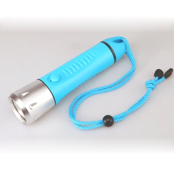 Light Arrow FITECHF8 Búvár Világítás — Alumínium ötvözet + PC kivitel, Vízálló USB búvárfény, Hosszú akkumulátor-üzemidő