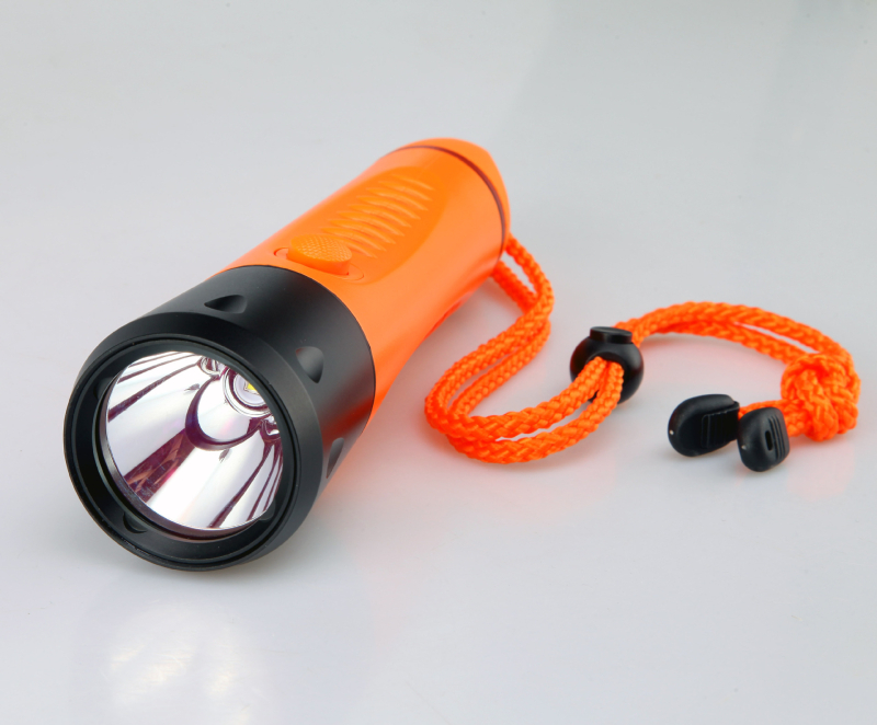 Light Arrow FITECHF8 Búvár Világítás — Alumínium ötvözet + PC kivitel, Vízálló USB búvárfény, Hosszú akkumulátor-üzemidő