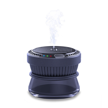 GEMACAR Διαχυτής Αρώματος Αυτοκινήτου με Ηλιακή Τροφοδοσία, Αυτόματο Ψέκασμα, Υγραντήρας, Συμβατός με Αιθέριο Έλαιο και Προσαρμοσμένα Αρώματα