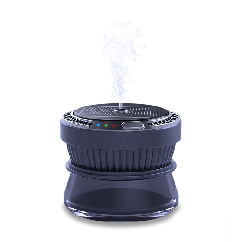 GEMACAR Διαχυτής Αρώματος Αυτοκινήτου με Ηλιακή Τροφοδοσία, Αυτόματο Ψέκασμα, Υγραντήρας, Συμβατός με Αιθέριο Έλαιο και Προσαρμοσμένα Αρώματα