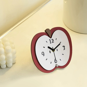 Art Clock Factory stolni sat u karikaturalnom stilu, dekor dnevnog boravka i držač za telefon, LED zaslon