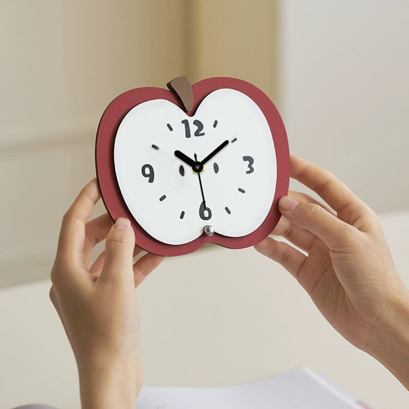 Art Clock Factory stolni sat u karikaturalnom stilu, dekor dnevnog boravka i držač za telefon, LED zaslon