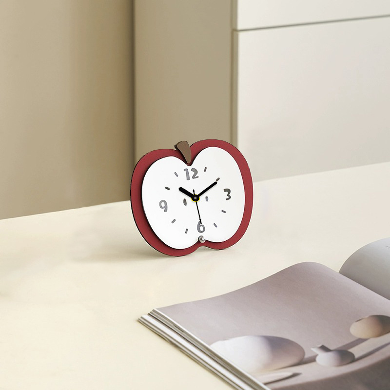 Art Clock Factory stolni sat u karikaturalnom stilu, dekor dnevnog boravka i držač za telefon, LED zaslon
