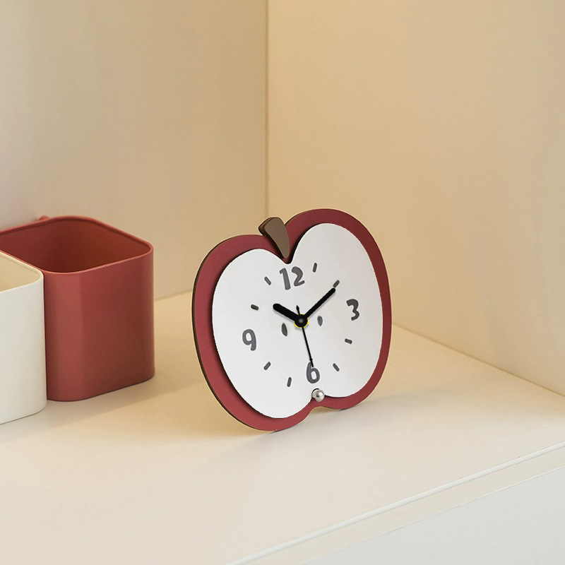 Art Clock Factory stolni sat u karikaturalnom stilu, dekor dnevnog boravka i držač za telefon, LED zaslon