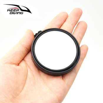 Búvárkodó visszapillantó tükör 360°-ban állítható, oldalsó kötélen lógó – ABS ház + üveg lencse; testreszabás elérhető, licencelt privát címke