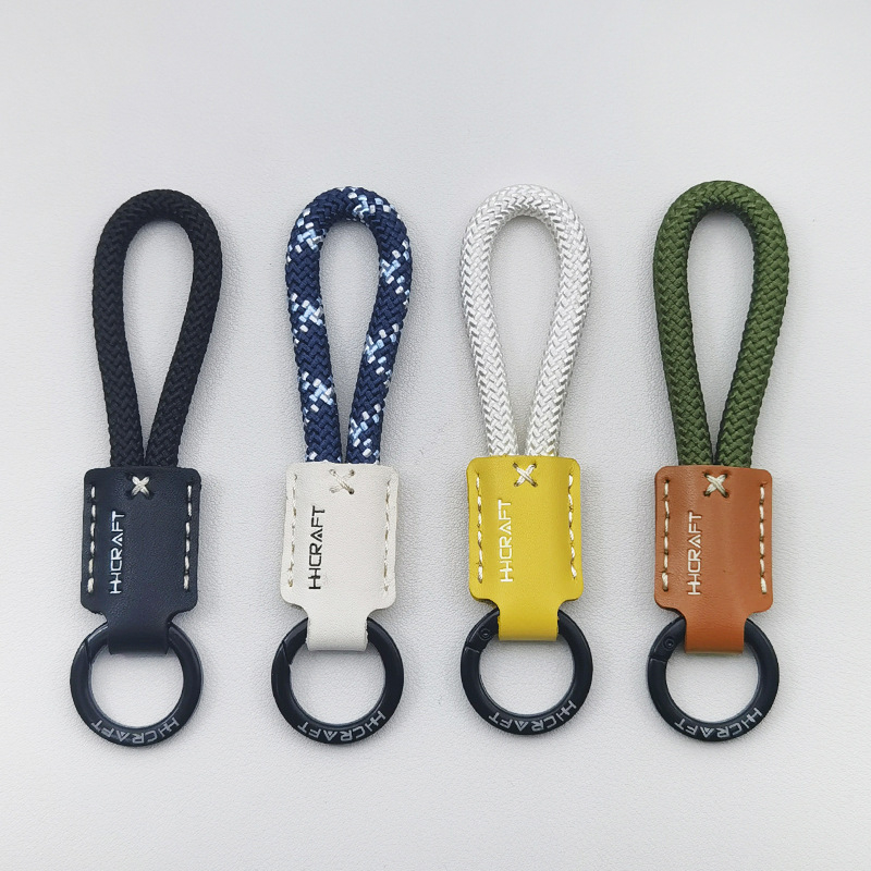 Breloc din piele de vițel, lucrat manual, cu șnur pentru telefon, unisex, anti-pierdere, multifuncțional