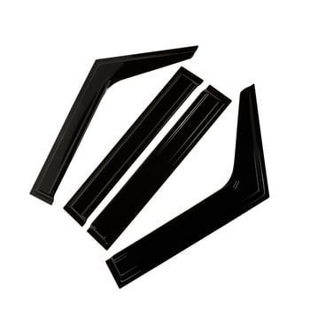 Protecție de ploaie pentru geamul Suzuki Jimny 2007-2023, pentru modele cu 3 și 5 uși; Material: acrilic/PS/PC; Montaj: autoadeziv sau în canal; Proces: injecție/blister