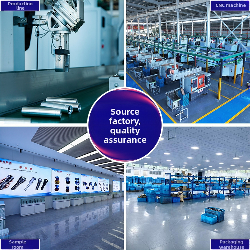 Ručna baterijska svjetiljka 5W LED, 500 lm, domet 500 m, 18650 baterija, IPX4 zaštita