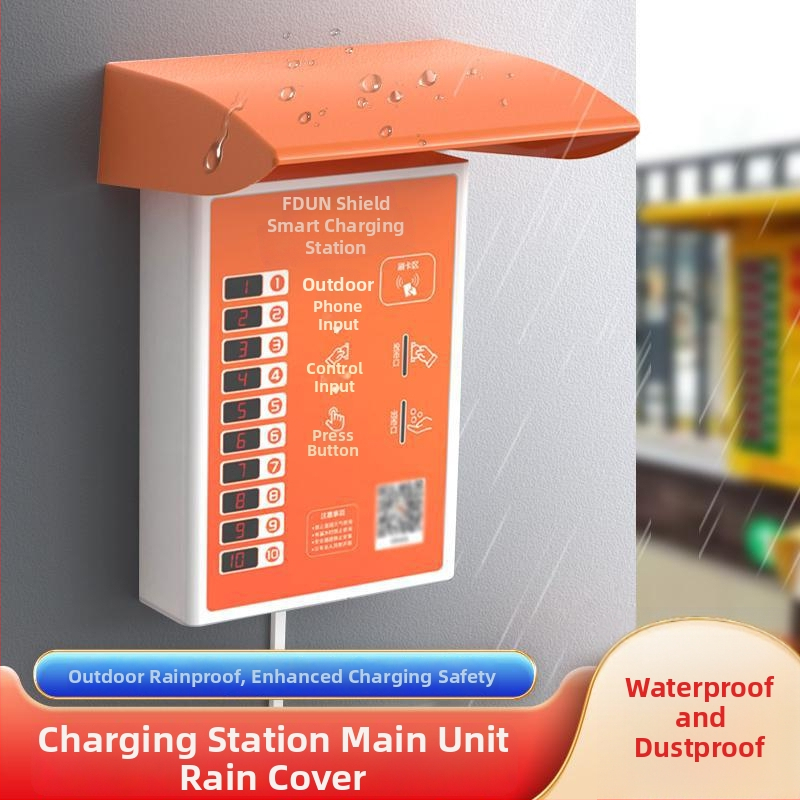 Vonkajšia ochranná krytka pre nabíjaciu stanicu EV – vodotesná ochrana hlavného modulu – príslušenstvo zásuvky, značka Puxi